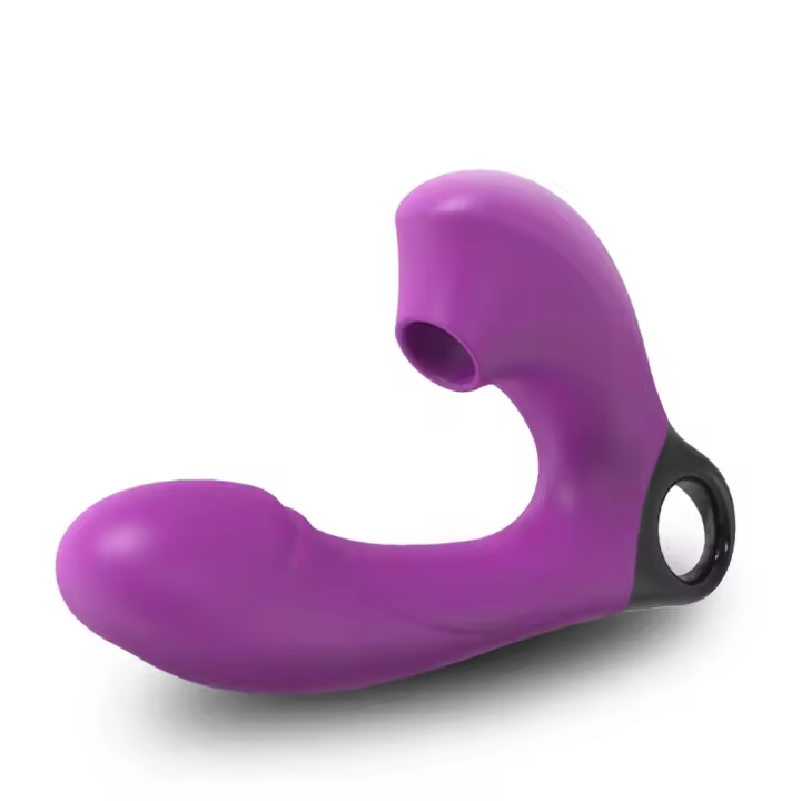 Vibrador Dildo G-Spot Potente con 15 Modos Estimulador de Succión Clitoral Productos Sexuales Adultos para Mujeres - 1