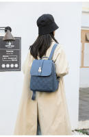 Mochila de cuero de textura avanzada para mujer, novedad de 2025, estilo coreano, mochila de viaje pequeña a juego para mujer - details 1