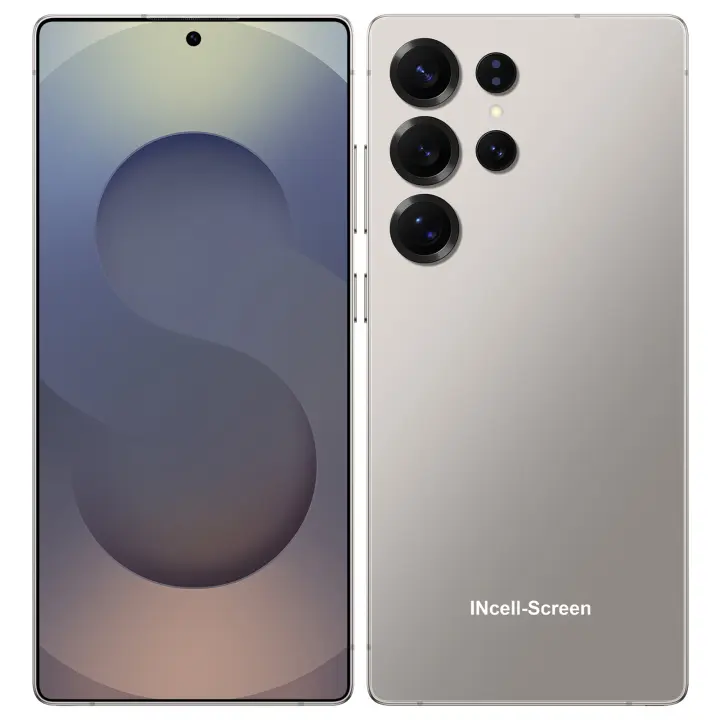 S25 Ultra 5G Smartphone Dual SIM de 7.3 pulgadas con Android14 Teléfono Móvil Global con Conexión Bluetooth y Batería de 8000mAh - 1