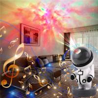 Xingzai astronauta bluetooth estrella luz dormitorio atmósfera astronauta estrella gitana luz colorida - details 2
