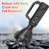 Linterna LED de alta potencia impermeable, linterna de pesca, recargable por USB, potente reflector, lámpara de Camping - details 6