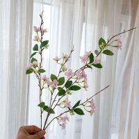 Flor de Lila Artificial de tacto Real, rama de flor de Lila de seda hecha a mano elegante, flor falsa de lujo para sala de estar y escritorio - details 2