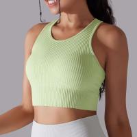Hamidou-Sujetador deportivo para mujer, ropa interior de gimnasio, hilo Sexy, informal, a rayas, sin costuras, Top ajustado para gimnasio - details 35