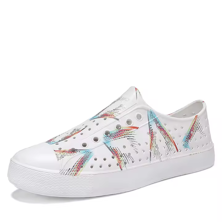 Zapatos de cueva para pareja, casuales, playa, vacaciones, sandalias para vadear, bolsa, cabeza, suela suave, zapatos para exteriores - 1