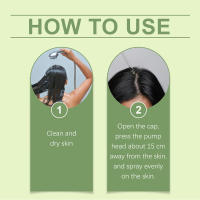Aceite esencial a base de hierbas para hidratar y reparar el cuidado del cabello seco, encrespado, liso y grueso. - details 2