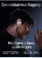 SANLEPUS Auriculares Inalámbricos Bluetooth 5.4 con HiFi y Graves Ultra Potentes - 60 Horas Autonomía, Auriculares Deportivos Abiertos, Diseño Ergonómico - Para Corredores y Amantes del Fitness - details 1