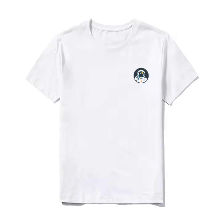 Camiseta de Algodón 100% Suave y Transpirable Fit Clásico para Uso Diario Estampado Distintivo - 1