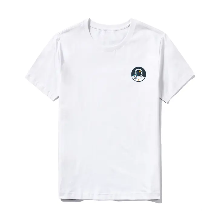 Camiseta de Algodón 100% Suave y Transpirable Fit Clásico para Uso Diario Estampado Distintivo - 1