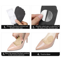EiD-almohadillas para el antepié para mujer, medias plantillas antideslizantes de tacón alto, callos, callos, cuidado del dolor de pies, calcetines de choque, insertos - details 16