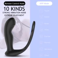 Vibrador Anal 3 en 1 Estimulador de Prostatea y G Spot para Hombres 10 Velocidades - details 0