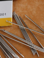 Agujas de Costura de Cuero con Punta Redonda y Agujas de Costura de Artesanía de 4 Tamaños 25 Piezas por Caja Hechas en Metal Normales y Peligrosas Suministros de Costura - details 5