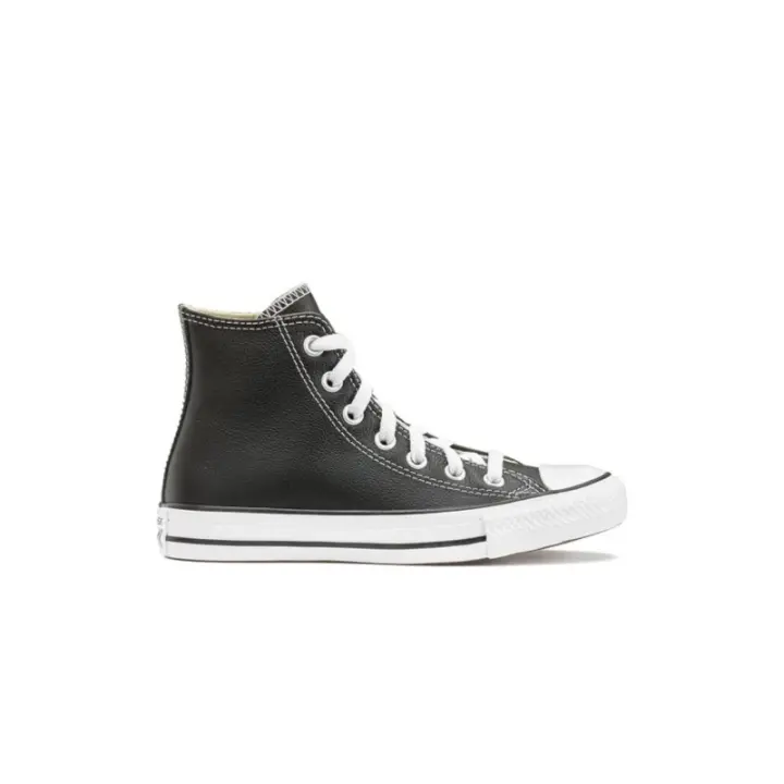 Zapatillas altas de lona negras para mujer - 1