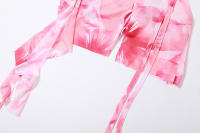 BUNO-Camiseta sin mangas con cuello en V para mujer, Top Sexy con cuello Halter, Rosa francés, moda Irregular, diseño fino, novedad de verano - details 19