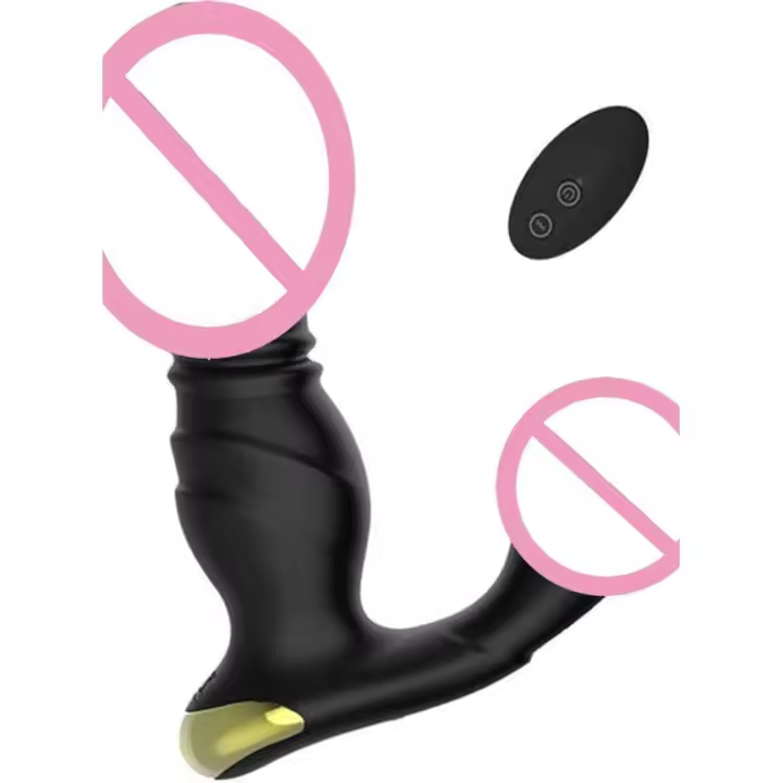 Vibrador Anal Estimulador de Probata para Hombres Gay 8 Modos de Vibración Función de Golpe - 1