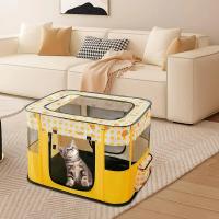Corralito plegable portátil para mascotas, jaula para centro de parto para gatos, perrera para interiores y exteriores, corralito para perros, viajes y Camping - details 1