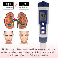 Medidor de temperatura de salinidad EC TDS 5 en 1, medidor de pH, probador de calidad del agua para alimentos, bebidas, contenido de sal, agua de mar para acuario, ATC - details 6