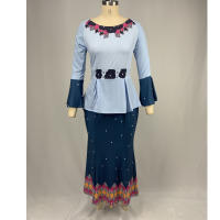 S-5XL-Vestidos largos de talla grande para mujer, ropa africana, Dashiki, Ankara, 2023 - details 7
