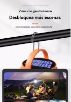 Linterna luz solar Portátil jardin exterior multifunción camping carpa regalo Luz de emergencia led - details 11