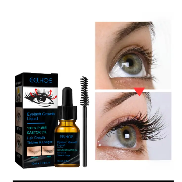 Sérum de Crecimiento de Pestañas de Ojos Rápido Potenciador de Cejas Coreano para Mujeres - 1