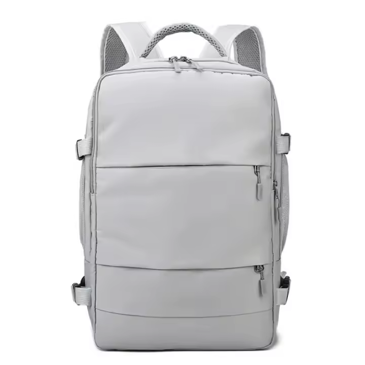 Mochila de viaje informal para mujer, mochila informal antirrobo impermeable de gran capacidad con correa para equipaje, mochila para ordenador portátil para mujer - 1