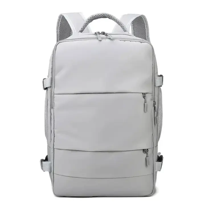 Mochila de viaje informal para mujer, mochila informal antirrobo impermeable de gran capacidad con correa para equipaje, mochila para ordenador portátil para mujer - 1