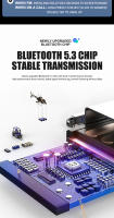 VAORLO-Mini receptor transmisor USB con pantalla LED para coche, Kit de llamada manos libres, Audio inalámbrico automático para Radio Fm, Bluetooth 5,3 - details 5