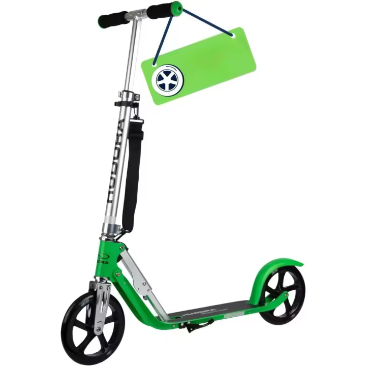 Scooter HUDORA BigWheel Robusto de Aluminio, Regulable en Altura, Plegable, hasta 100kg, Para Niños y Adultos - 1