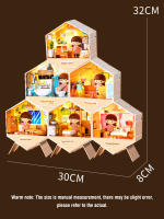 Casa de muñecas DIY Cottage Art House escena en miniatura decoración hecha a mano Mini montaje juguetes para juego de imitación para niñas regalos de cumpleaños - details 8