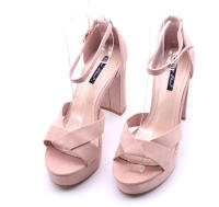 Calzados Soraia Sandalia Antelina Mujer Fiesta Tacón Cerrado Hebilla Moda 2023 - details 0
