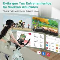 Bicicleta Estática para Interior, Bicicleta Estacionaria con Resistencia Magnética Ajustable, Bicicleta Estacionaria con Pantalla LCD y App, Capacidad de Carga de 136 kg - details 1