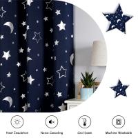 Cortinas opacas para dormitorio, 2 Piezas,con Ojales, Aislantes, para habitación de Niños, Sala de estar, Comedor, Balcon - details 2
