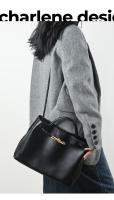 Bolso para mujer nuevo bolso de mano con lazo negro original bolso de mensajero portátil de gran capacidad para viajes diarios para mujer. - details 1