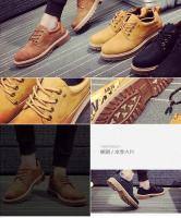 Zapatos de moda para hombre, zapatos formales de estilo inglés para hombre, botines antideslizantes, zapatos de trabajo informales impermeables para exteriores - details 4