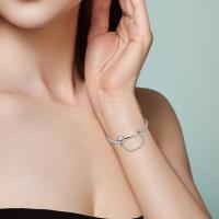 Pulsera de plata de ley 925 con forma de corazón y mariposa para mujer, brazalete de cadena de seguridad, compatible con abalorios originales, joyería - details 9