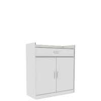 Marca Amazon - Vida Designs Zapatero Arlington, Madera de ingeniería, Gris y Roble, H 108 x W 78 x D 24 cm - details 9