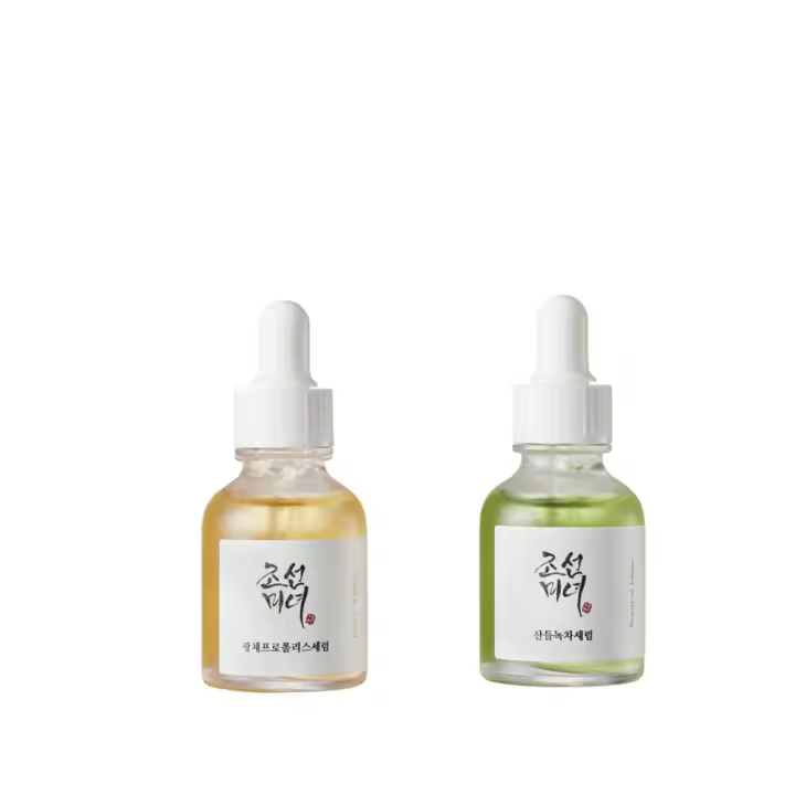 Beauty of Joseon Glow Propóleo y niacinamida, suero calmante de pantenol de té verde - 1