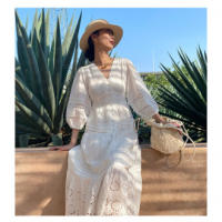 Vestido de verano vintage europeo Miravia 2025 - details 11