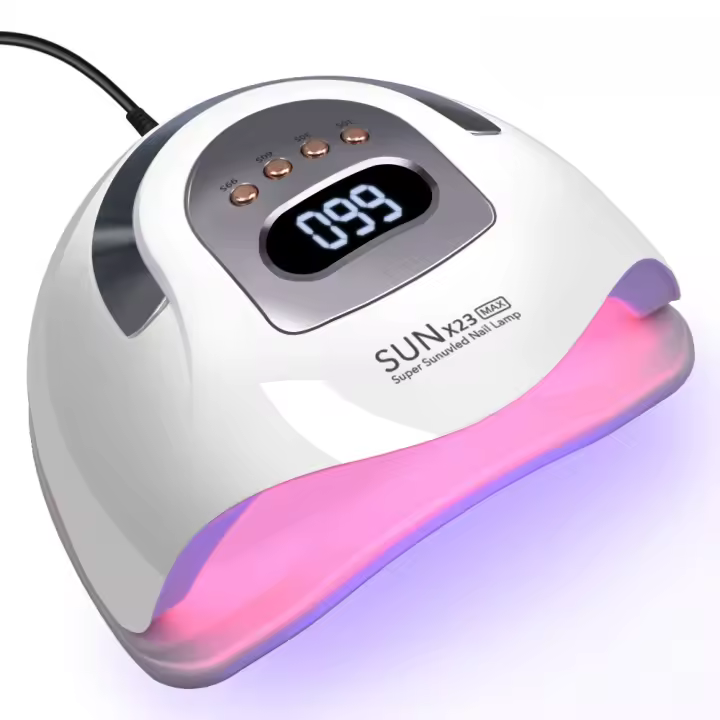 Lámpara de Secado UV LED Profesional para Manicura 81LEDs para Arte de Uñas Gel - 1