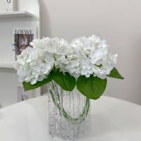 Flor de hortensia Artificial Multicolor, accesorios de flores de simulación de tacto Real DIY, pétalos de seda, plantas realistas, suministros para fiestas - details 6