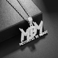 Collar De Dólares Con Bolsa De Dinero Iced out Pingente De Cuero Genuino De Alta Calidad Para Hombres Y Mujeres Joyería De Moda Hip Hop Rock - details 1