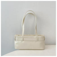 Bolso para axilas con textura premium, bolso de hombro portátil informal versátil de estilo simple para mujeres de moda - details 6