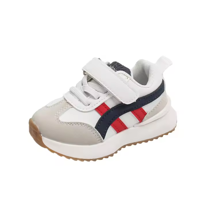 Nuevas zapatillas deportivas para niñas, zapatos de cuero para correr, zapatos para bebés y niños pequeños - 1