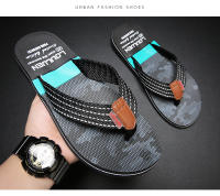 Nuevos hombres chanclas antideslizante desgaste exterior pellizcar zapatillas de los hombres zapatos de playa al aire libre - details 20