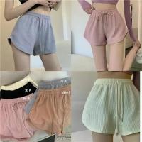Pantalones Cortos de Gimnasio para Mujer Ligeros, Sueltos, Estilo Casual, Talla Grande, Cintura Alta, A-Palabra - details 2