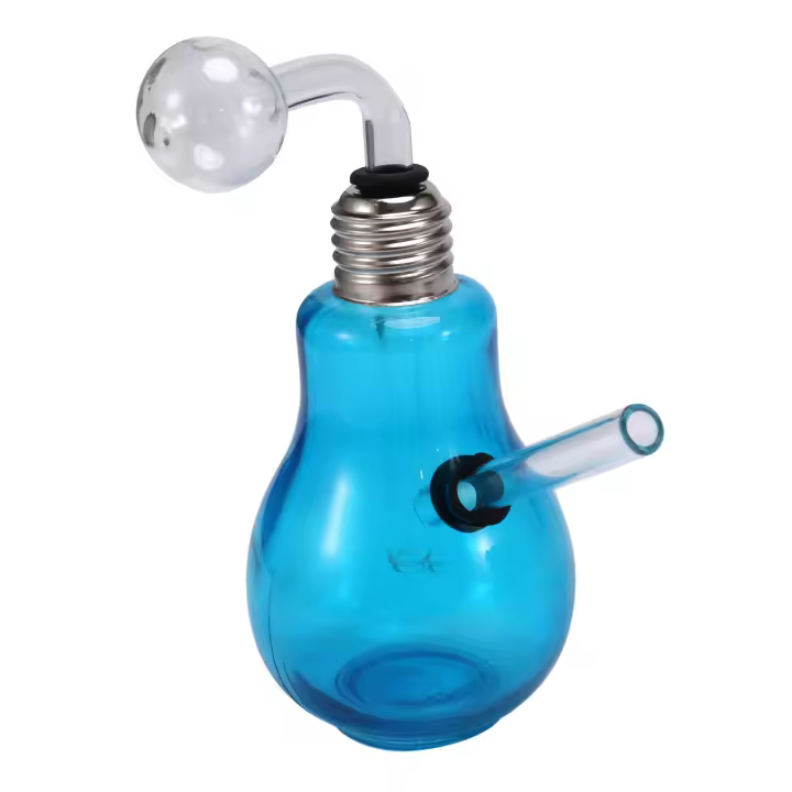 Juego de lámpara de dispositivo de apariencia de quemador brillante resistente al calor de aceite, 5 pulgadas (azul) - 1