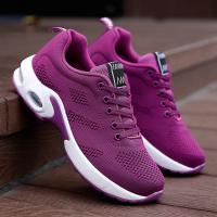 Zapatos Deportivos transpirables para mujer, zapatillas para correr con cojín de aire, suaves, informales, cómodas, color blanco - details 2