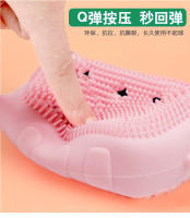 Nuevo cepillo de baño creativo de búho, cepillo de limpieza de la piel de baño de masaje en el hogar, cepillo suave de silicona, precio de complemento - details 5
