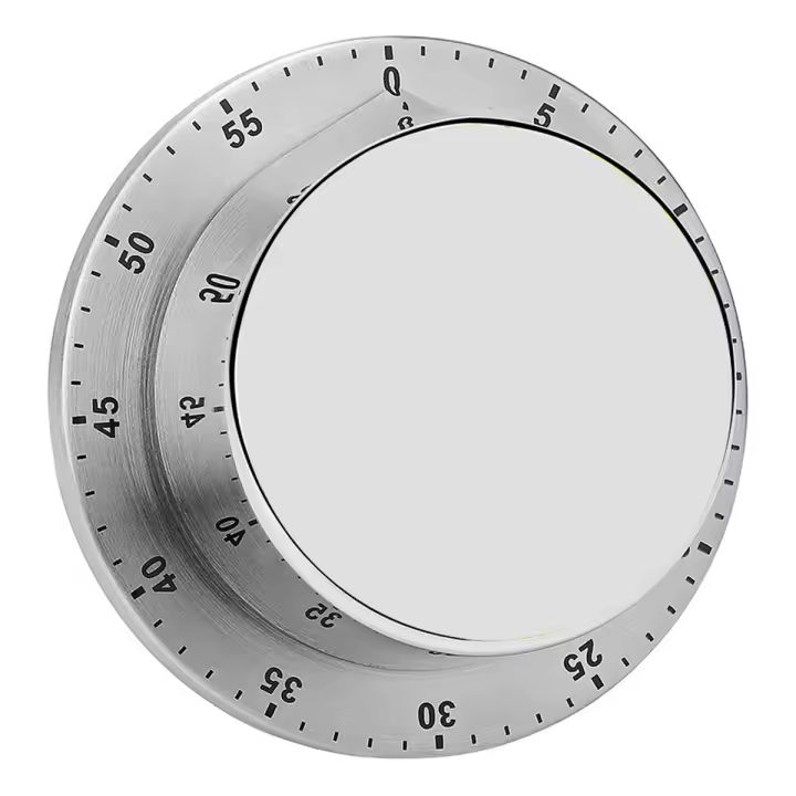 Temporizador de cocina de fruta amarilla, temporizador de huevo, temporizador de cocina, acero inoxidable magnético, perfecto para cocinar, estudiar, Etc. - 1