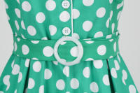 Falda hepburn, traje vintage, vintage, elegante - details 5