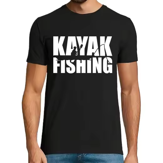 pesca en kayak,Camiseta de Pádel Divertido, ropa para exteriores - 1